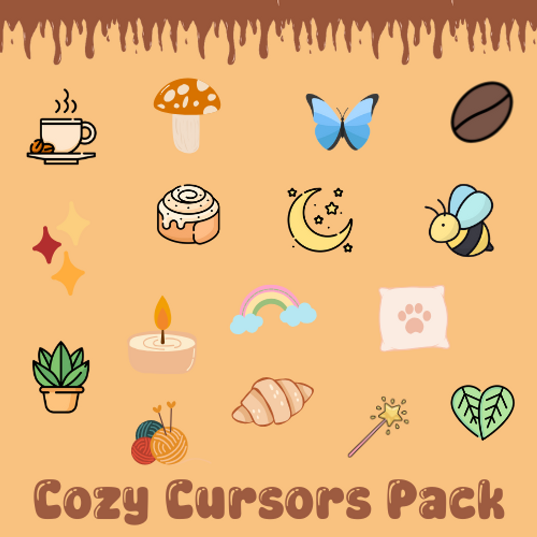 Cozy Cursors Pack preview